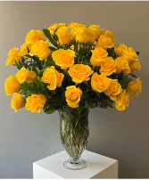 48 Yellow Roses A Texas Favorite!