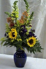 Sunflower Gala  Vase Arrangement 