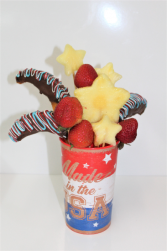 4th of July Cup Arrangement Fruits & Berries