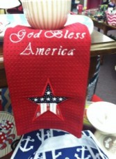 4th of July Hand Towel 