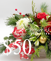 $50 Christmas Arrangement 