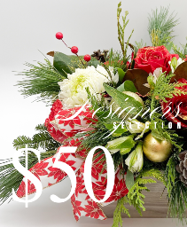 $50 Christmas Arrangement 