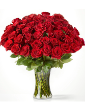 50 Long stem red roses Valentine’s Day 