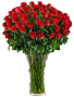 50 Red Rose Arrangement 