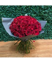 50 Red Rose Ramo Roses