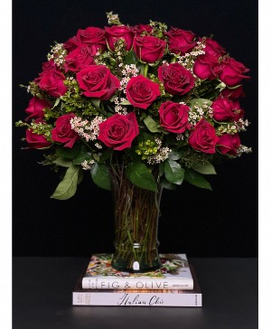 Fifty Stems Red Roses 