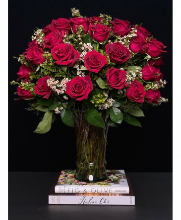Fifty Stems Red Roses  in Coconut Grove, FL | Luxury Flowers