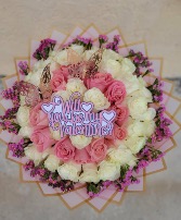 50 Rose bouquet  Ramo