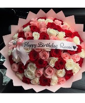 50 Roses Pink Ramo  