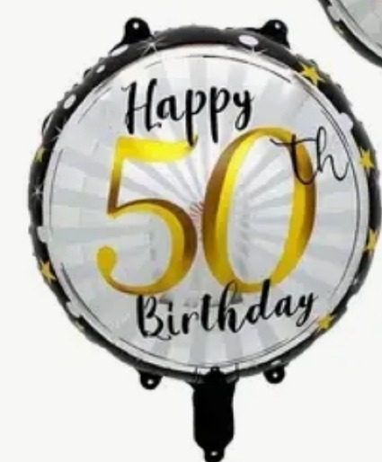 50th Bday Balloon 