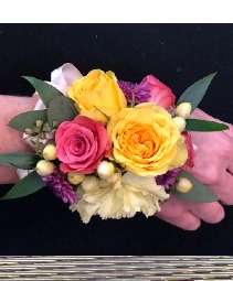 #55 Baby Rose Mix Corsage Fresh Flowers