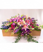 5ft Long Garden Style Floral Box  
