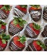 6 Chocolate Dipped Strawberries Fruits & Berries