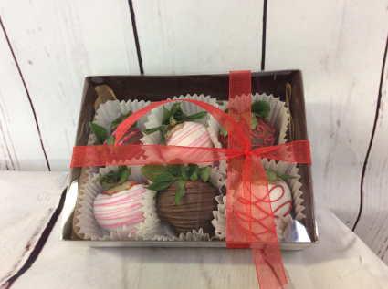 6 Pack Chocolate Covered Strawberries Available 05/11-13