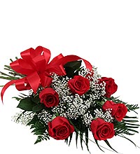 6 Red Roses Wrapped