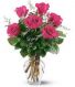 6 Roses Arranged Rose Arrangement