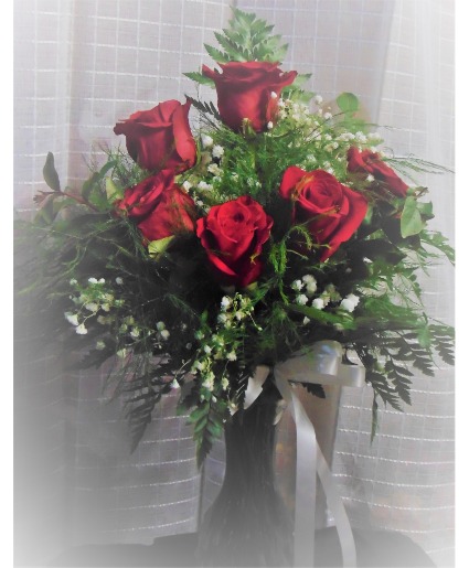 6 Roses vase