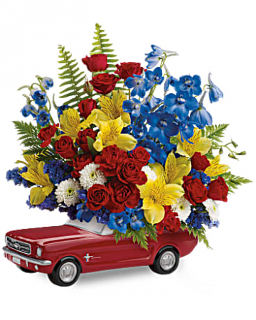 65 Ford Mustang Blooms for Him