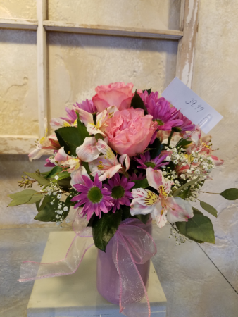 #7 Garden Rose arrangement