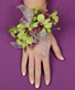 GLAMOROUS GREEN Prom Corsage
