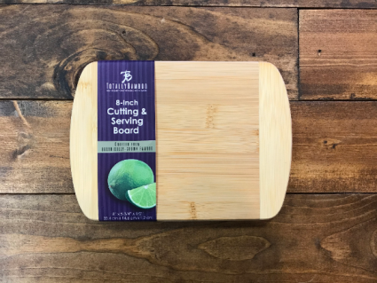 8 Inch Bamboo Cutting & Serving Board