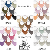 8 pack Bandana Bibs 