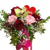#8 Posy of Love Vase Arrangement