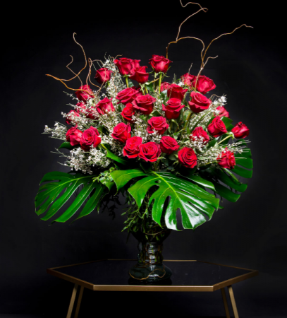 3 Doz Luxe Love Red Roses or Any Color Roses