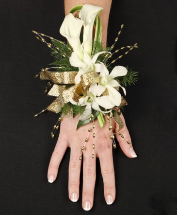 CLASSY CANDLELIGHT Prom Corsage in Dallas, TX | Paula's Everyday Petals & More