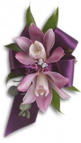 EXQUISITE ORCHID CORSAGE Corsage