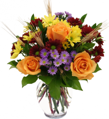 897898 fall vase