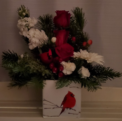 8FR000080 Christmas Cards Arrangement
