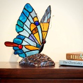  Butterfly Wings Stained Glass Lamp Gift
