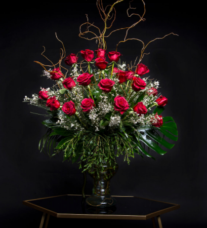 24 Roses Big & Showy Red Roses or Any Color Roses