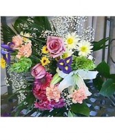 COLOURFUL BOUQUET Flowers Gift wrapped
