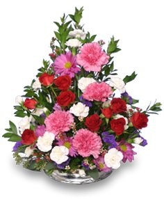 FLORAL HUGS 'N KISSES Flower Arrangement