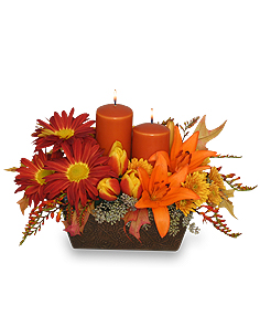 Abundant Beauty Fall Centerpiece