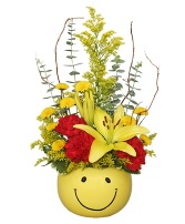 Put On A Happy Face! Bouquet in Jacksonville, Arkansas | DOUBLE R FLORIST