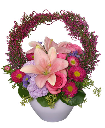 HEATHER TRELLIS Spring Flowers