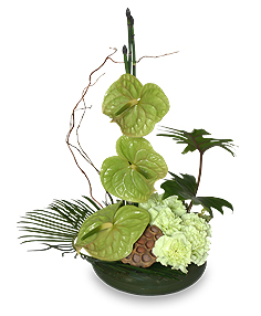 SEA OF GREEN Floral Arrangement