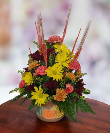 A Little Bit Of Fall Bouquet FHF-F81 Fresh flower arrangement Local only