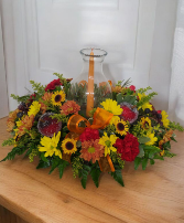 Fruits Of Fall FHF-T82 Fresh Flower Arrangement  local only