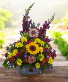 Wild Fall Fields FHF-F92 Fresh Flower Arrangement  local only