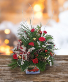 Christmas Travels FHF-C0125 Fresh Flower Arrangement  local only