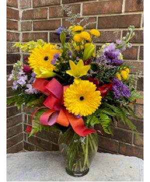 Autumn Breeze Vase arrange 