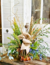 Wild at Heart Basket Arrangement