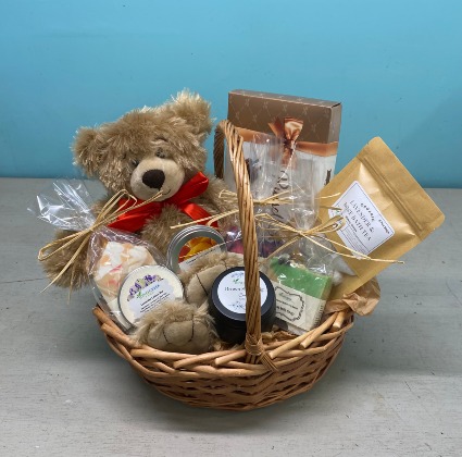 A Beary Chocolate Basket Gift Basket