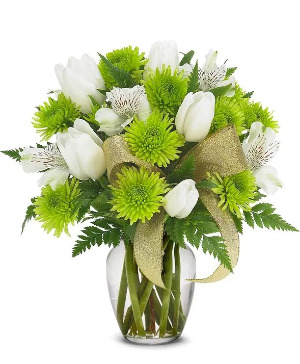A Bit of Lucky Charm Floral Arrangement