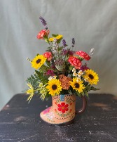 A Boot of Wildflowers 