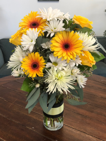 A Brighter Day Vase arrangement
